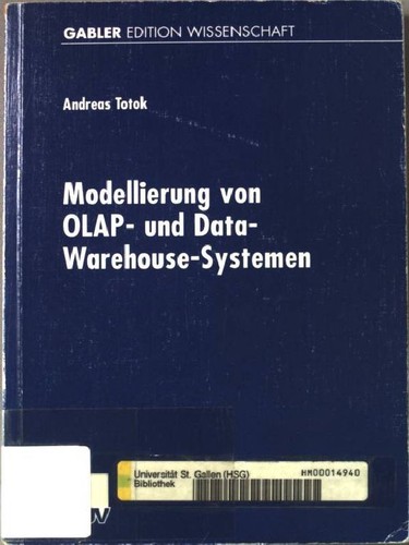 Modellierung von olap und - von,