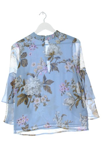 Warehouse rüschen bluse - rüschen-bluse, damen
