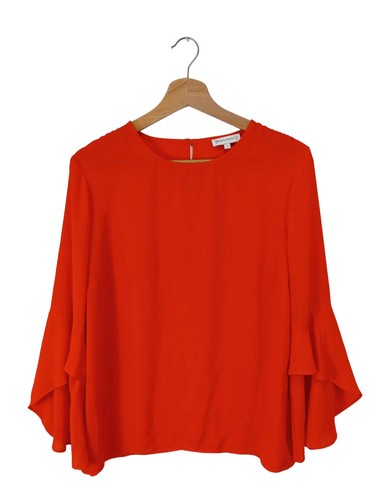 Warehouse langarm bluse - langarm-bluse, damen